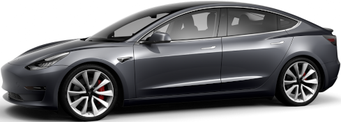 Gray Tesla Car